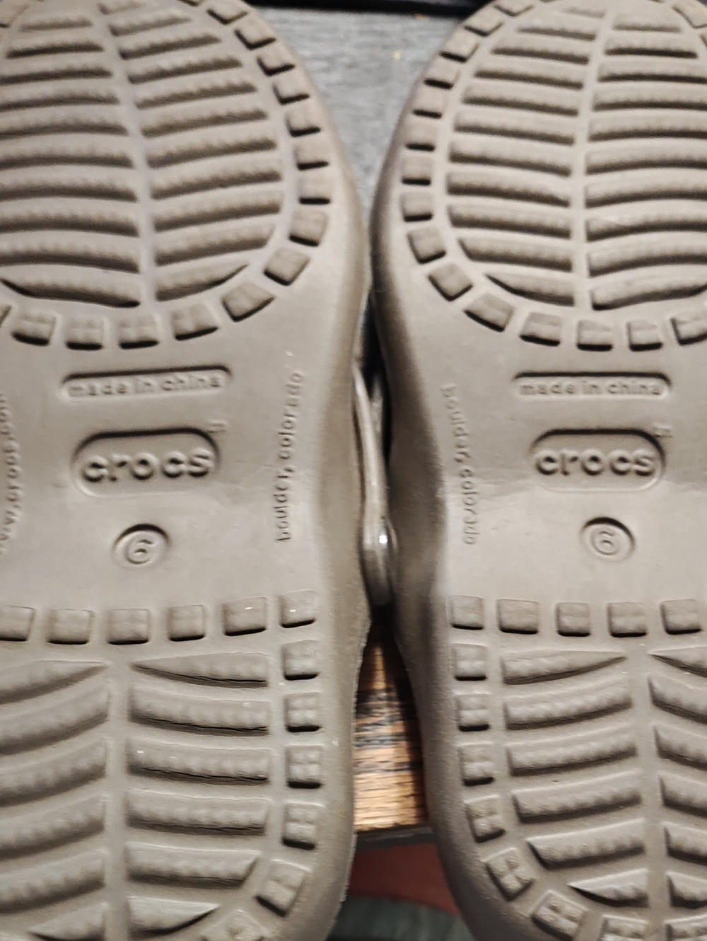 Crocs Kids Slip-On Clog - Gray